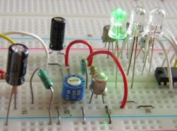 Применение светодиодов в электронных схемах