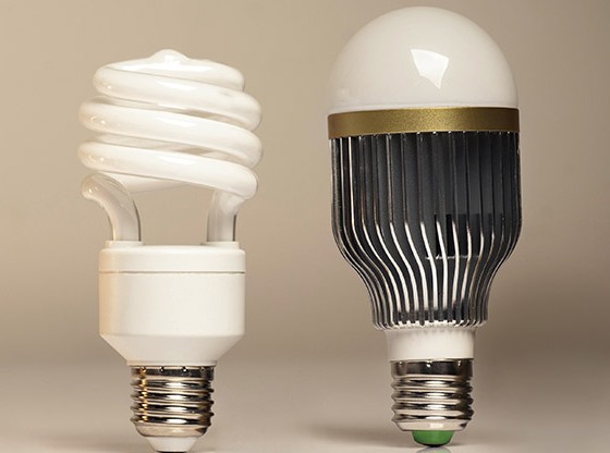 Отличие светодиодных ламп от энергосберегающих компактных люминесцентных 