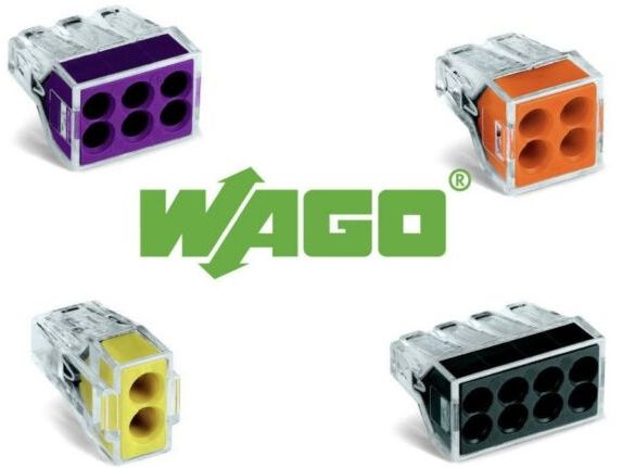 Клеммники WAGO для электромонтажных работ