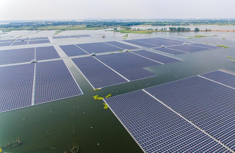Хуайнань: крупнейшая в мире плавучая солнечная электростанция