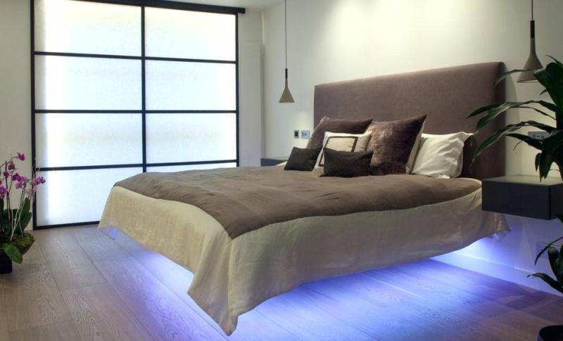 Светодиодная подсветка кровати